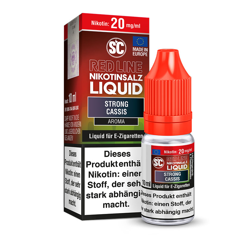 SC Red Line Strong Cassis Nikotinsalz Liquid 20mg