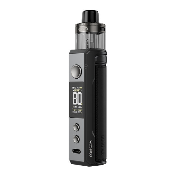 Voopoo Drag X2 Pod Kit E-Zigarette Metal Gray
