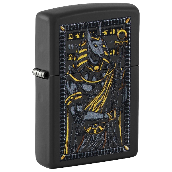 Zippo Mythological Schwarz Matt