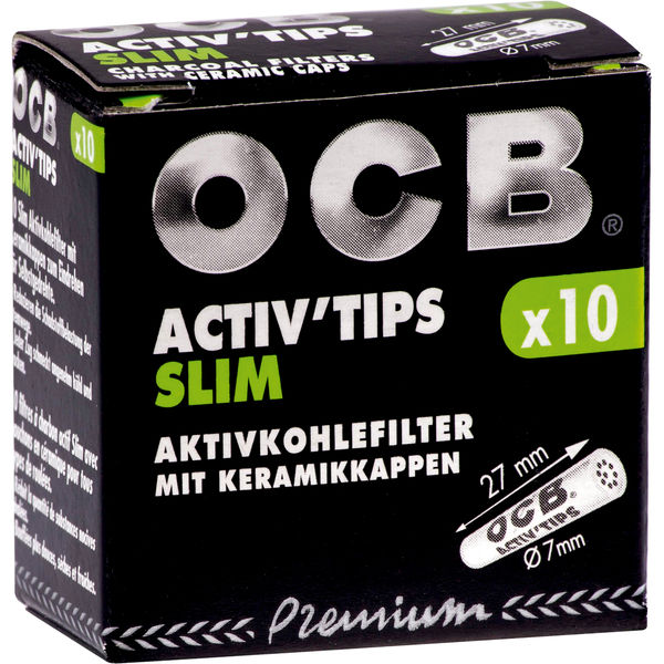 OCB Activ Tips Slim Packung