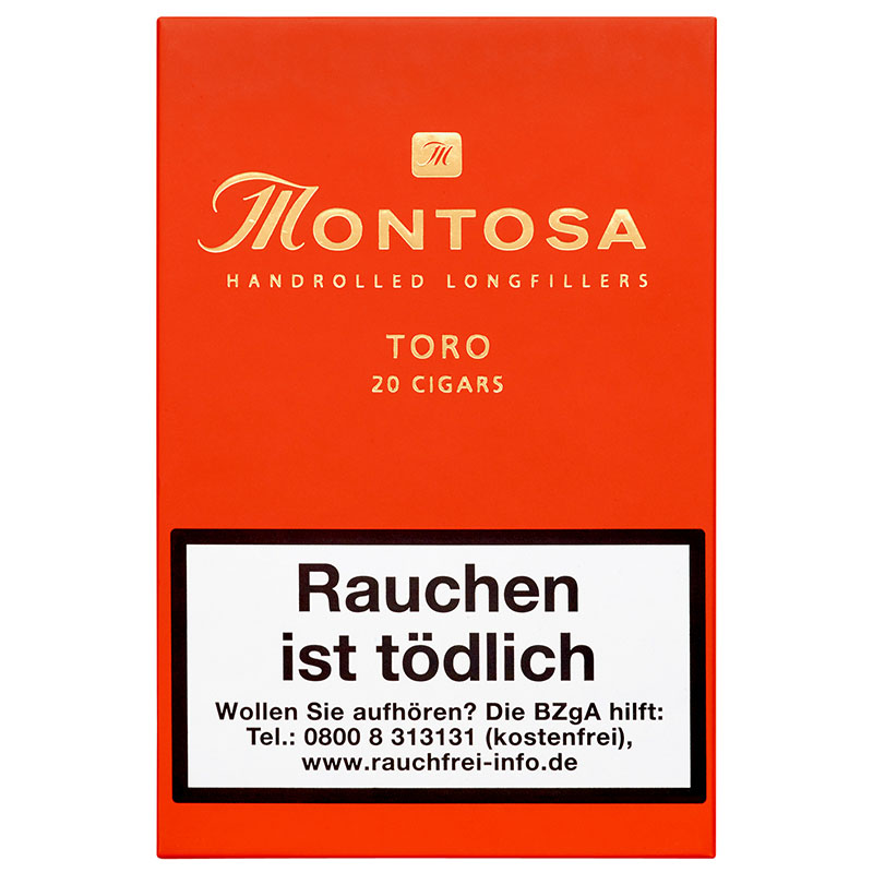 Montosa Toro Zigarren Kiste geschlossen