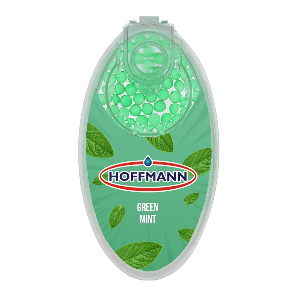 Hoffmann Green Mint Aromakapseln Packung