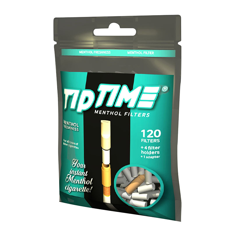 TipTime Menthol Filtertips Packung