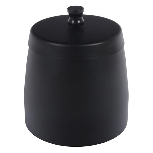 Windascher Edelstahl Schwarz 9 cm