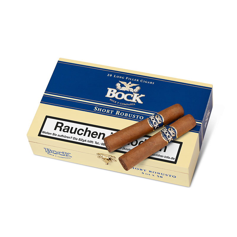 Bock y Ca Short Robusto Zigarren Kiste