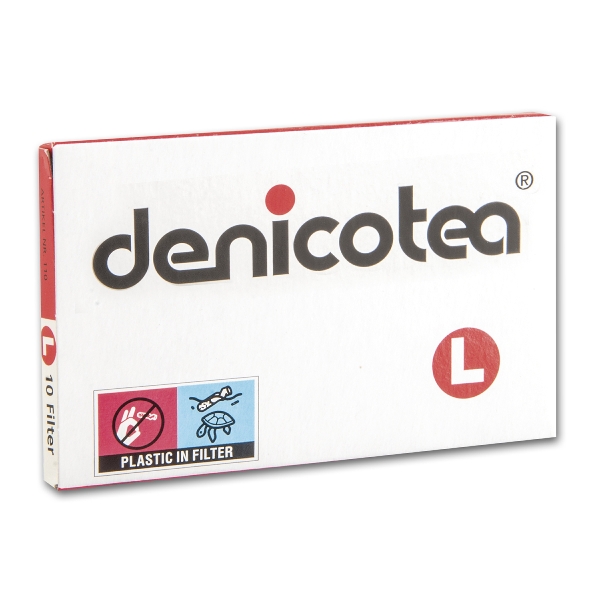 Denicotea Filter L 9mm 10er Packung