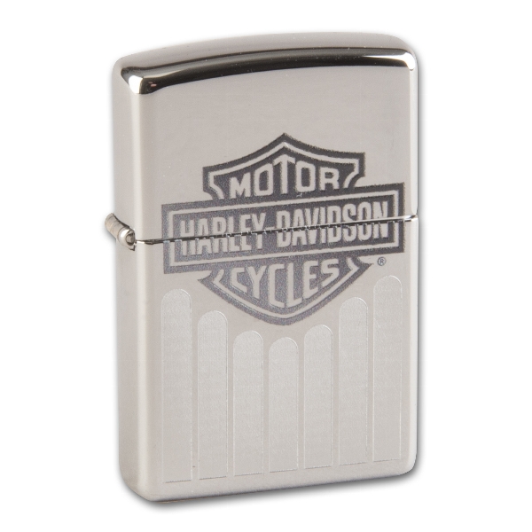 Zippo Harley Davidson Chrom poliert