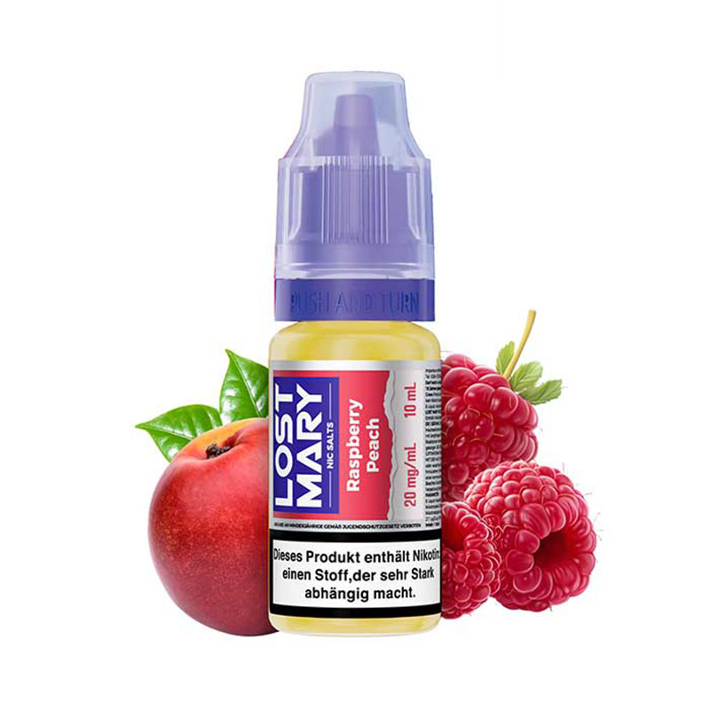 Lost Mary Raspberry Peach 20mg Nikotinsalz Liquid