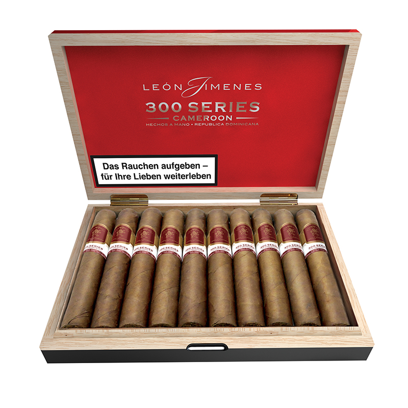Leon Jimenes Series 300 Cameroon Robusto Zigarren Kiste
