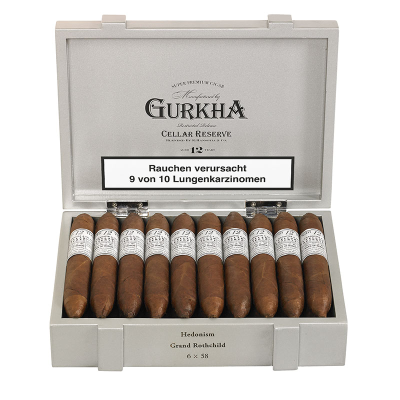 Gurkha Platinum Hedonism Grand Rothchild Zigarren Kiste