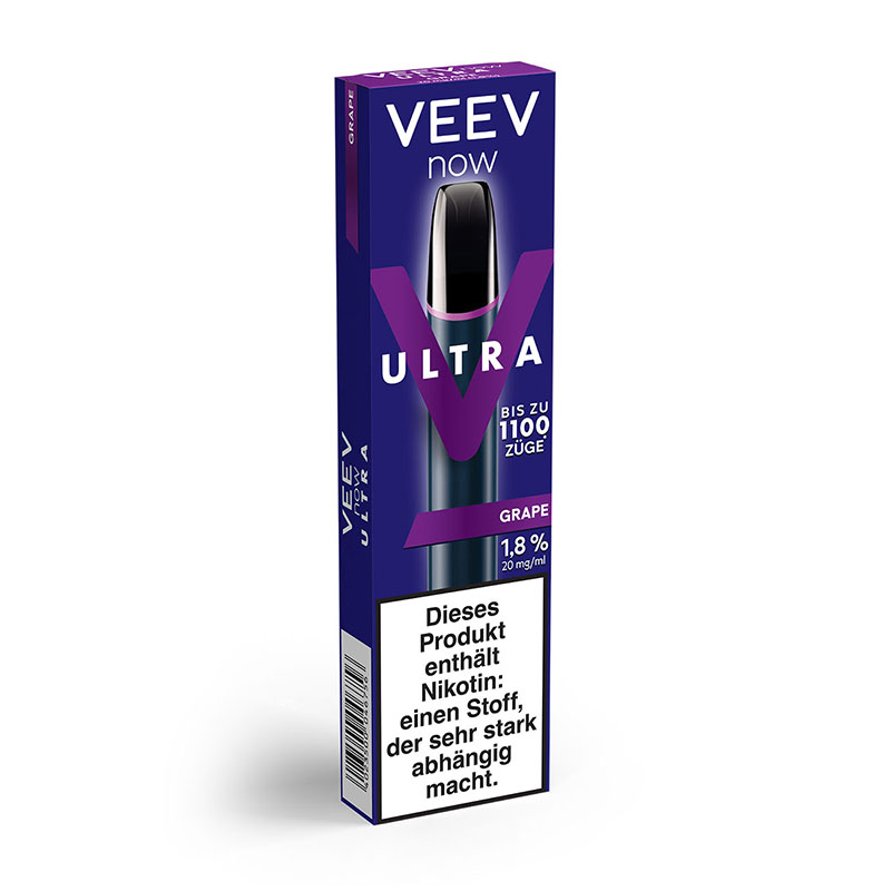 Veev Now Ultra Grape 20mg Einweg E-Zigarette