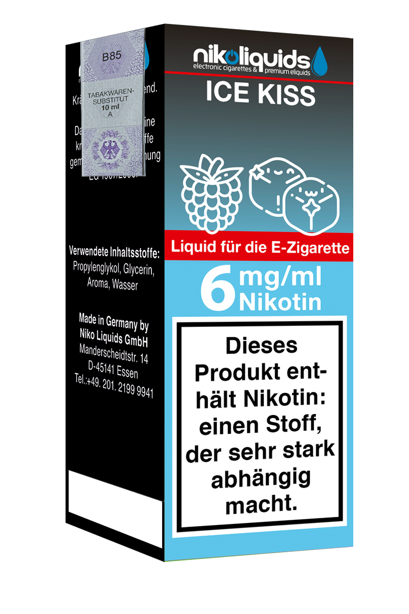 E-Liquid Nikoliquids Ice Kiss 6 mg 70 Pg/30 Vg