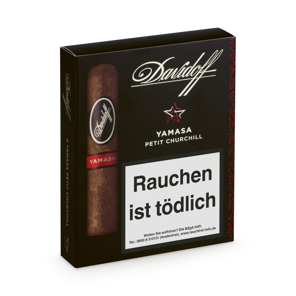 Davidoff Yamasa Petit Churchill Zigarren 4er Packung