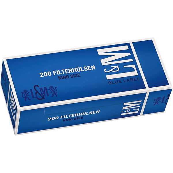 L&M Blue Filterhülsen Packung