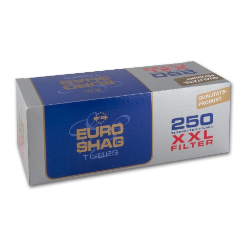Euro Shag Filterhülsen Extra 250 Stück Packung