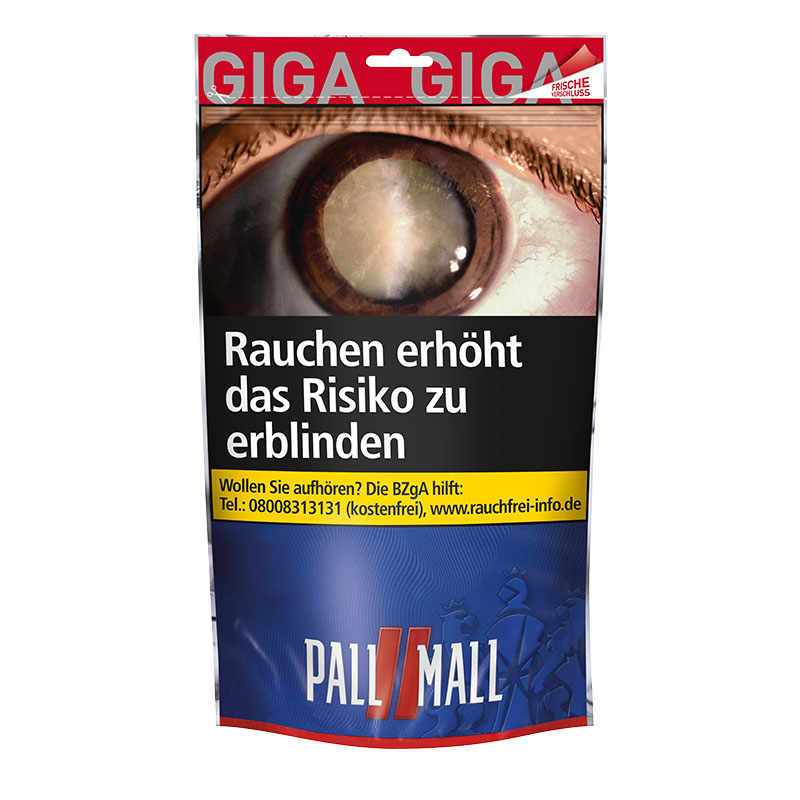 Pall Mall Red Giga Volumentabak Beutel