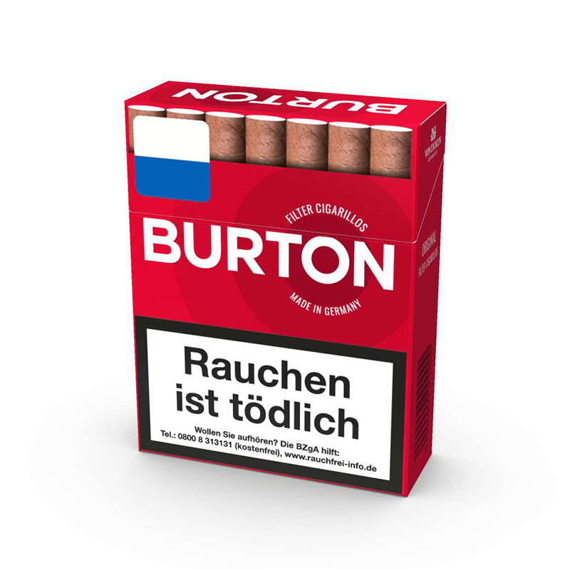 Burton Red Big Pack Naturdeckblatt Zigarillos