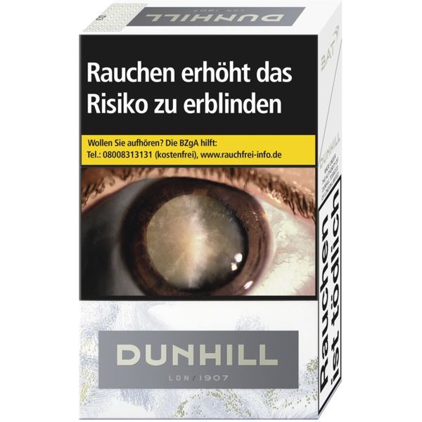 Dunhill White Original Pack Zigaretten Schachtel