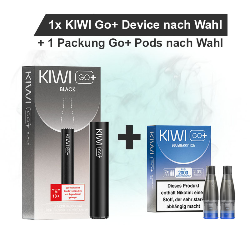 KIWI Go+ Device + Pods Angebot