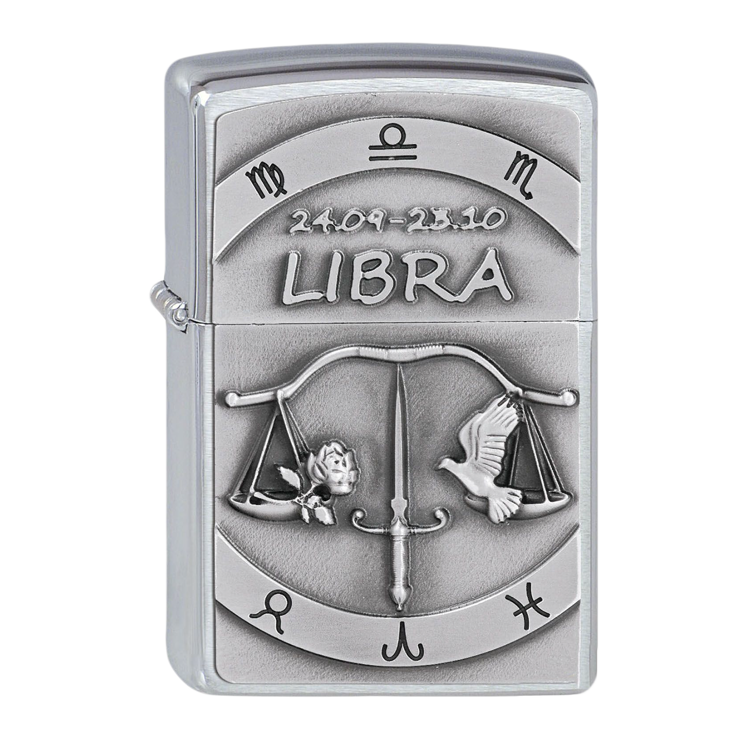 Zippo chrom poliert Waage