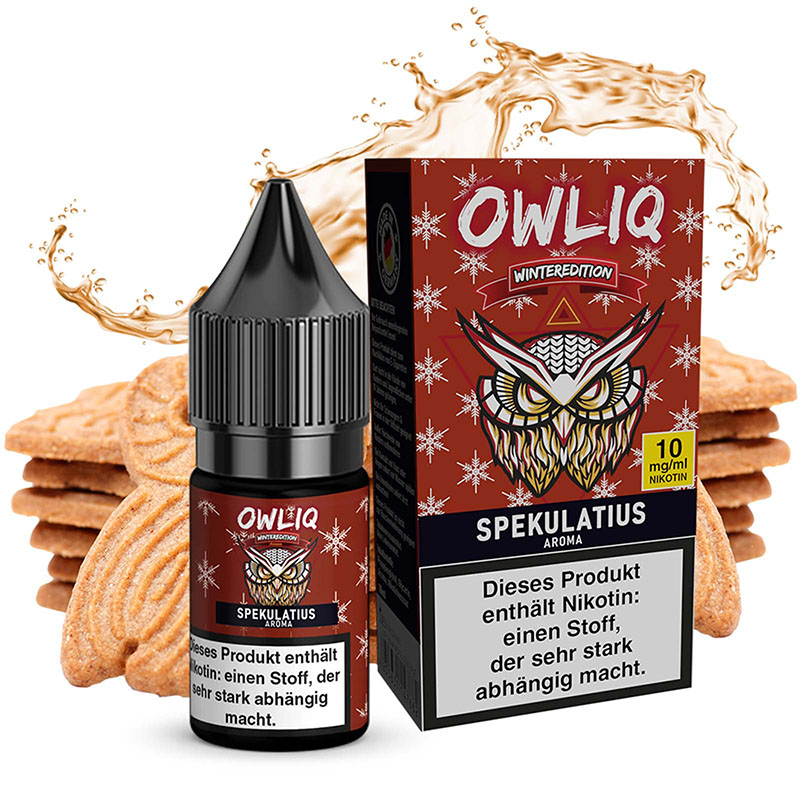 Owliq Spekulatius Winter Edition 10mg Nikotinsalz Liquid