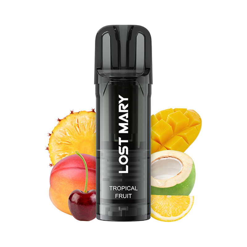 Lost Mary Wavi Tropical Fruit 20mg Prefilled Pods Packung