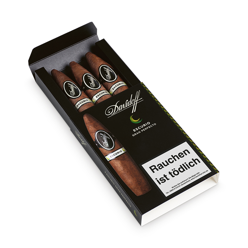 Davidoff Escurio Gran Perfecto Zigarren Schachtel