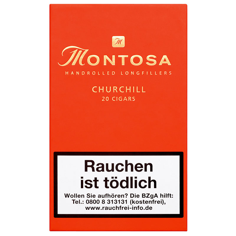 Montosa Churchill Zigarren Kiste geschlossen