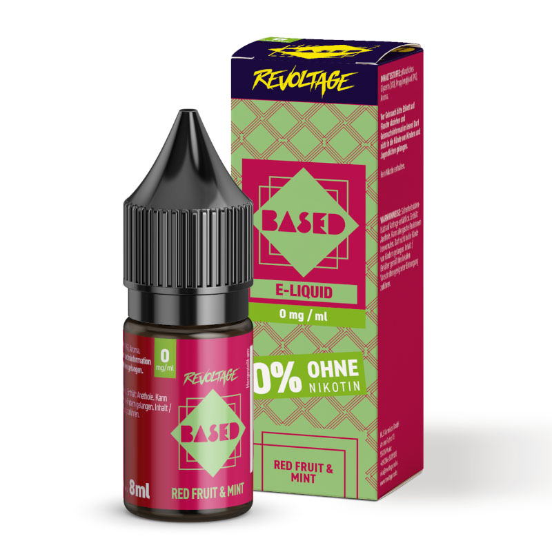 Revoltage Hybrid Based Red Fruit Mint 0mg Nikotinsalz Liquid