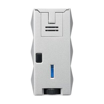 Colibri Jet Zigarrenfeuerzeug Quasar II Silber Rückseite