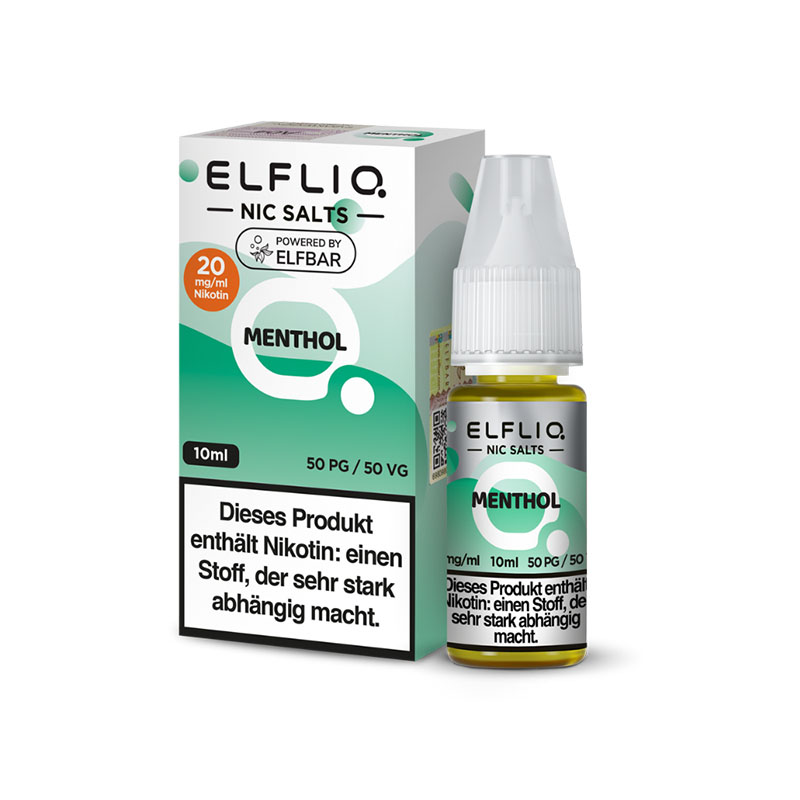 Elfbar Elfliq Menthol: Frische mit 20mg Nikotinsalz erleben Elfbar Elfliq Menthol: Frische mit 20mg Nikotinsalz erleben