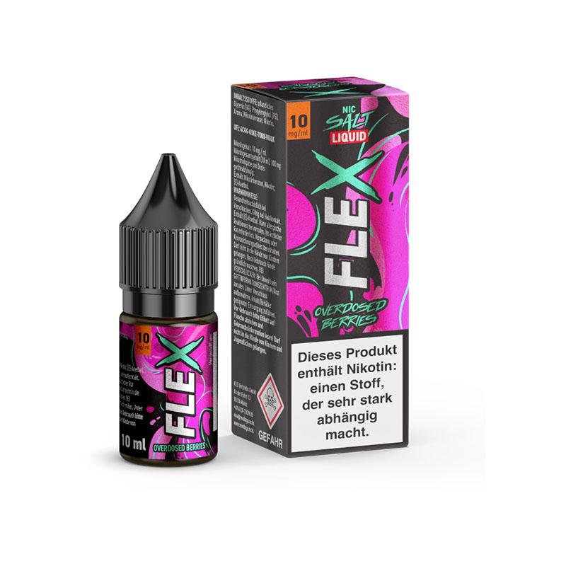 Revoltage Flex Overdosed Berries 10mg Liquid Flasche