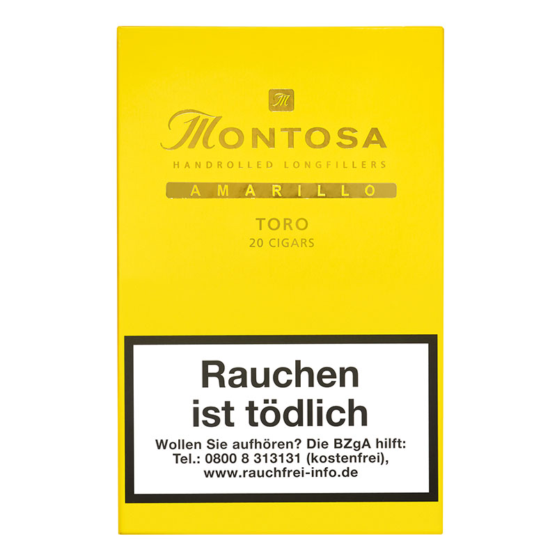 Montosa Amarillo Toro Zigarren Kiste