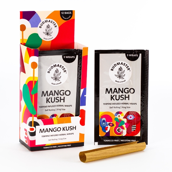 Budmaster Mango Kush Terpene Infused Blunt Wraps
