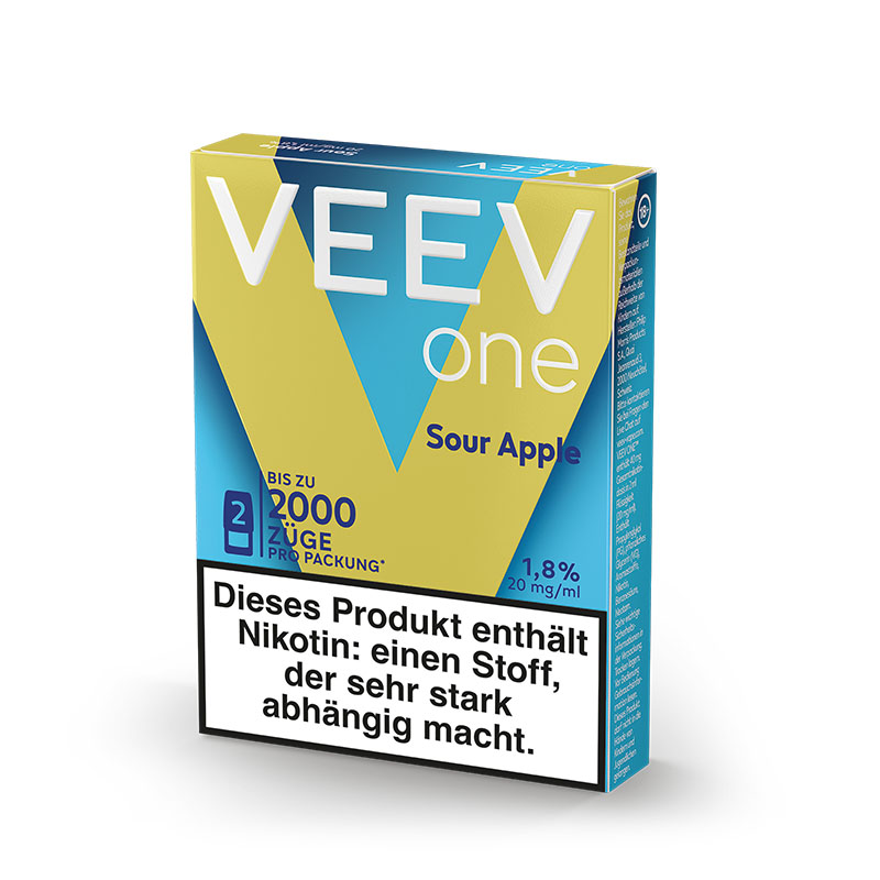 Veev One Sour Apple 20mg Prefilled Pods