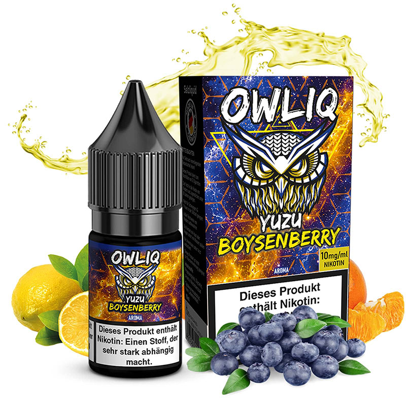 Owliq Yuzu Boysenberry 10mg Nikotinsalz Liquid