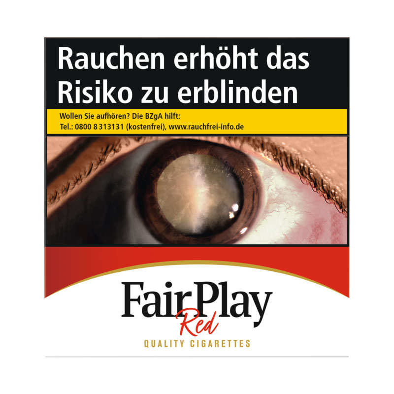Fair Play Red Hercules Zigaretten Schachtel