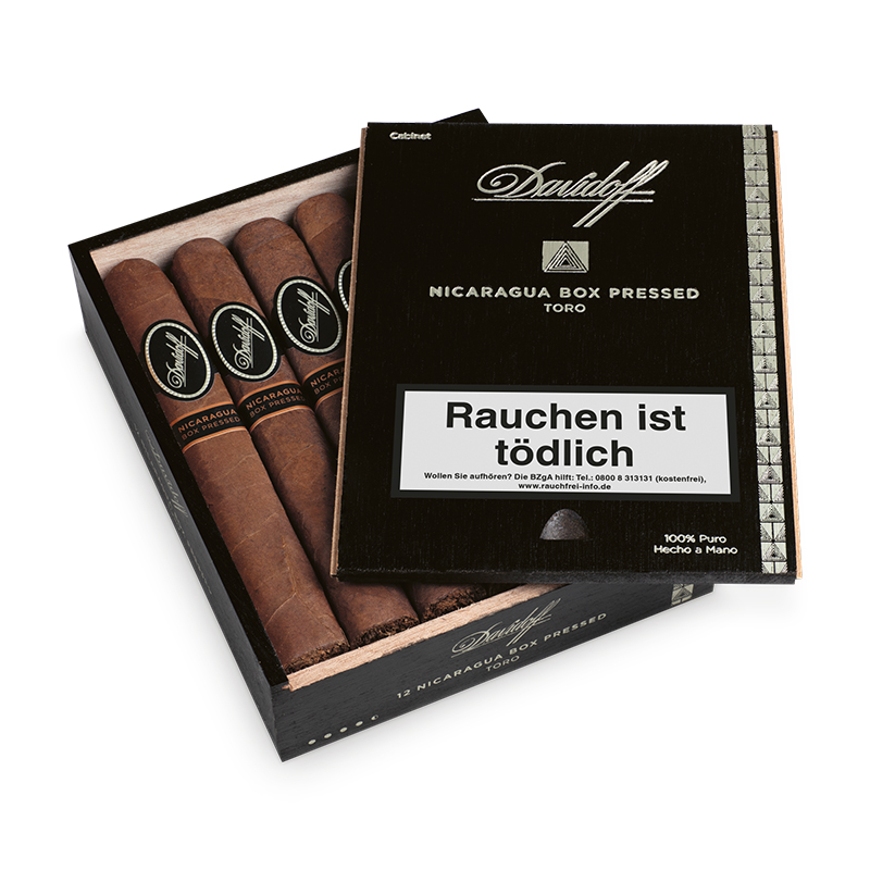 Davidoff Nicaragua Box Pressed Toro Zigarren Kiste