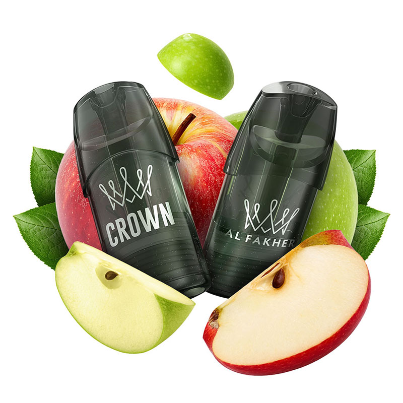 Al Fakher Crown Switch Double Crunch Prefilled Pods Packung