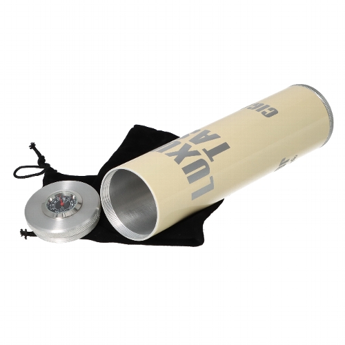 Angelo Reisehumidor Creme Silber offen