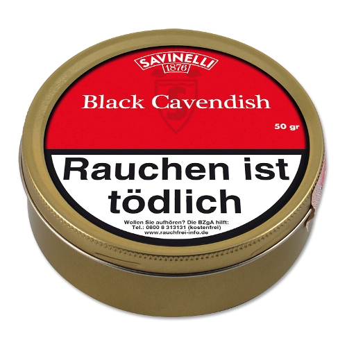 Savinelli Mister G Black Cavendish Pfeifentabak Dose