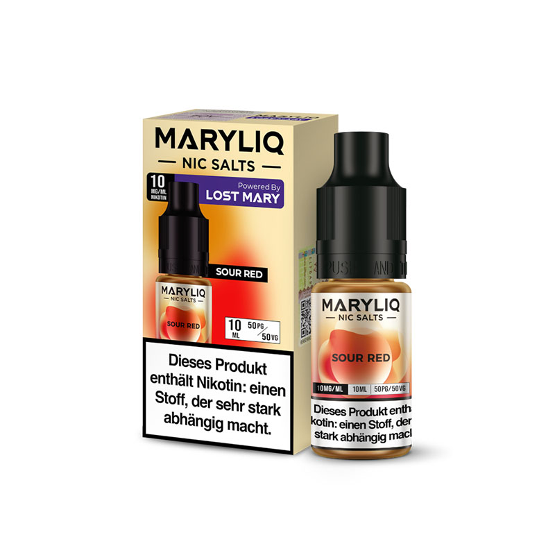 Maryliq Liquid Sour Red 10 mg