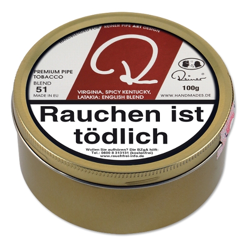 Reiner Rot English Blend Pfeifentabak Dose