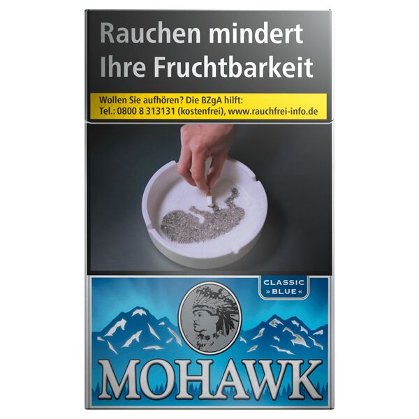 Mohawk Blue Original Pack Zigaretten Stange