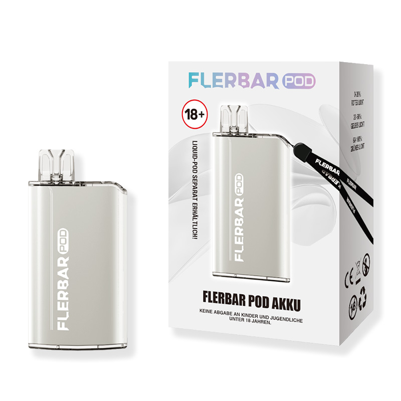 Flerbar Grau Akkuträger Device