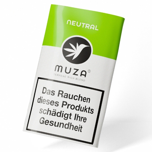 Muza Neutral Terpene Rich Blend Kräutertabak Pouch