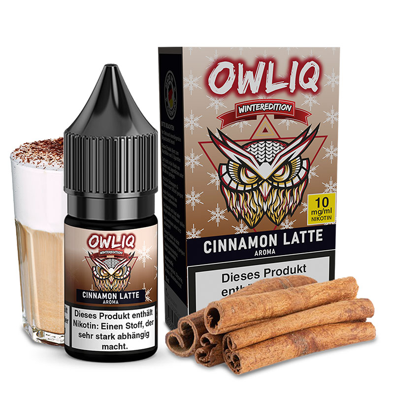 Owliq Cinnamon Latte Winter Edition 10mg Nikotinsalz Liquid