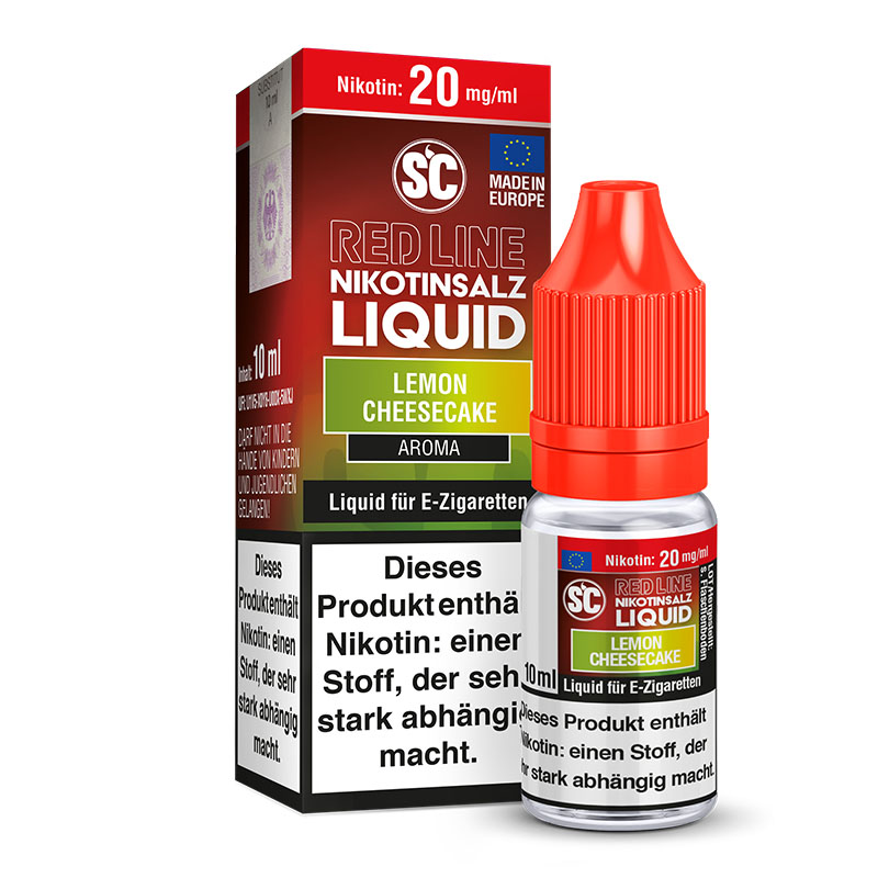 SC Red Line Lemon Cheesecake Nikotinsalz Liquid 20mg