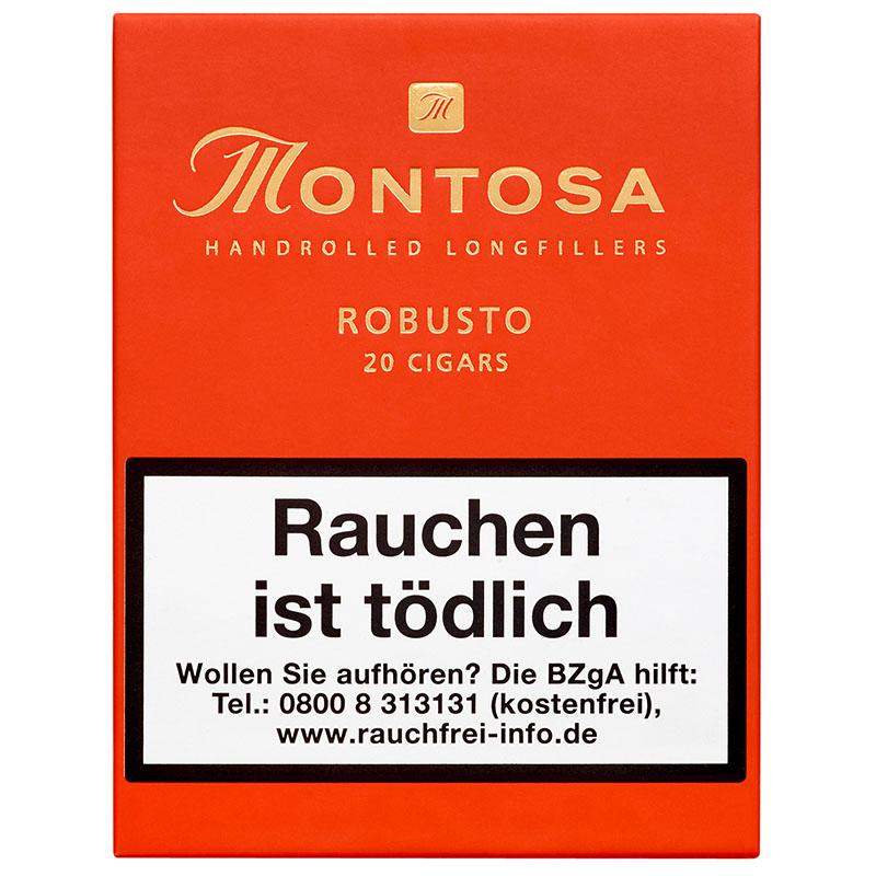 Montosa Robusto Zigarren Kiste geschlossen