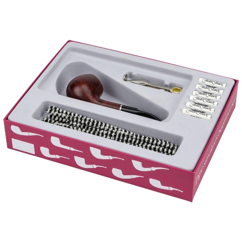 Jean Claude Glatt Gebogen Pfeife Starterset